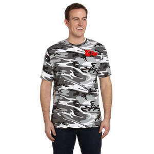 Code V Camouflage Cotton Tee - Dark/Color 