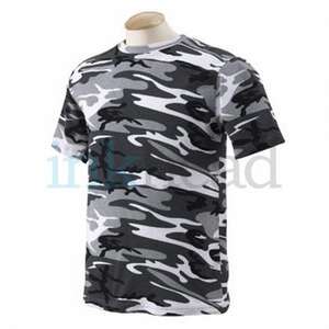 Code V Camouflage Cotton Tee - Dark/Color 