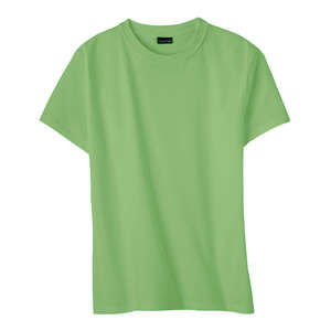 Hanes Classic Fit Cotton Jersey Tee - Dark/Color Green, Pear