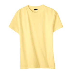 Hanes Classic Fit Cotton Jersey Tee - Dark/Color Yellow, Daffodil