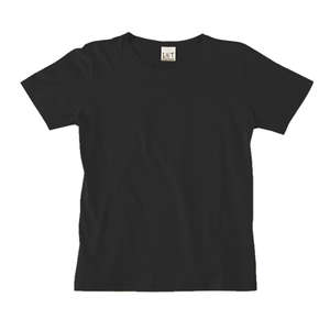 LA T Scoop Neck Tee - Dark/Color Black