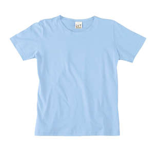 LA T Scoop Neck Tee - Dark/Color Blue, Light