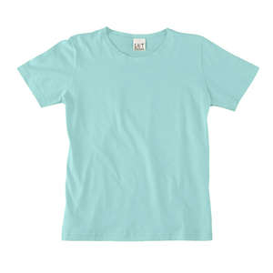 LA T Scoop Neck Tee - Dark/Color Blue, Aqua