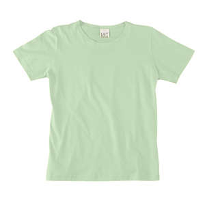 LA T Scoop Neck Tee - Dark/Color Green, Mint