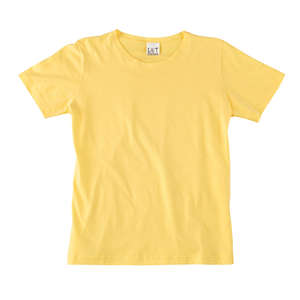 LA T Scoop Neck Tee - Dark/Color Yellow, Banana