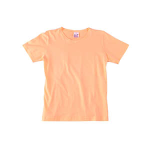 LA T Scoop Neck Tee - Dark/Color Melon