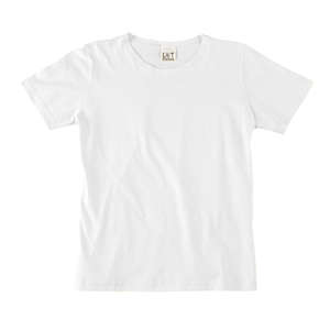 LA T Scoop Neck Tee - White/Neutral White