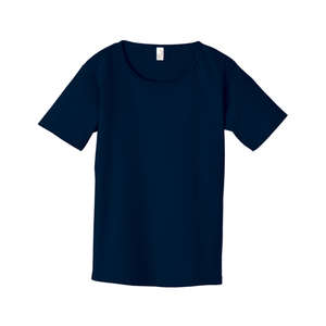 Anvil Scoop Neck Tee - Dark/Color Blue, Navy