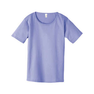 Anvil Scoop Neck Tee - Dark/Color Violet