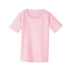 Anvil Scoop Neck Tee - Dark/Color Pink, Frost