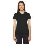Business T-Shirts - Women's American Apparel Short Sleeve Fine Cotton Jersey Tee - Dark/Color