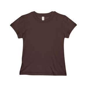 Anvil Womens Ringspun Semi-Sheer Tee - Dark/Color Chocolate