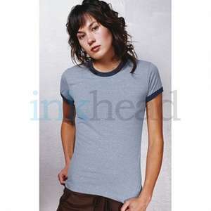 American Apparel Melange Tee - Dark/Color 