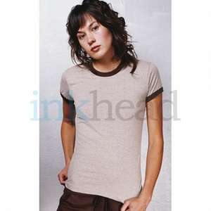 American Apparel Melange Tee - Dark/Color 