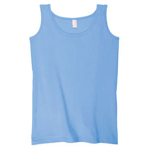 Anvil Womens Tank - Dark/Color Blue, Carolina