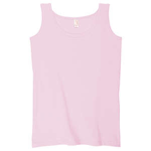 Anvil Womens Tank - Dark/Color Pink, Frost