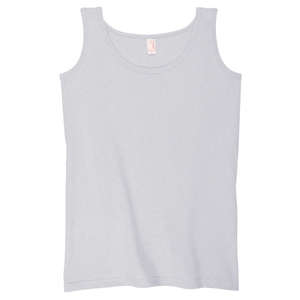 Anvil Womens Tank - Light/Heather Gray, Ash