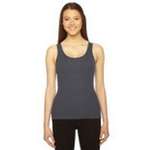 Imprinted T-Shirts - American Apparel 2x1 Cotton Rib Tank - Dark/Color