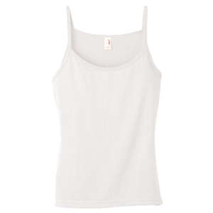Custom Promotional Anvil Semi-Sheer Spaghetti Strap Tank - White/Neutral