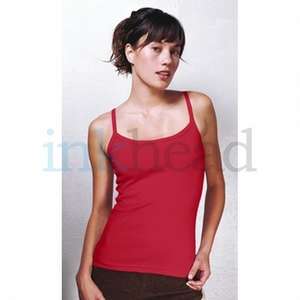 American Apparel Baby Rib Spaghetti Tank - Dark/Color