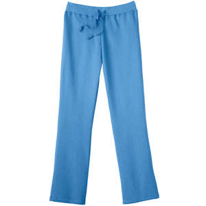 Custom Promotional Hanes Womens 8 oz 80/20 Fleece Open Bottom Pants - Dark/Color