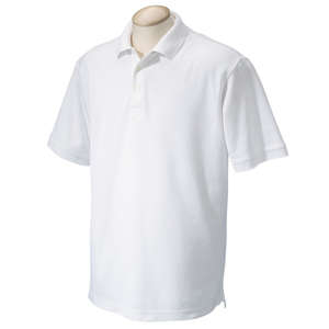 Chestnut Hill Mens Performance Plus Polo - Dark/Color White