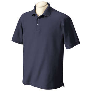 Chestnut Hill Mens Performance Plus Polo - Dark/Color Blue, Ink