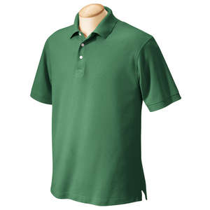 Chestnut Hill Mens Performance Plus Polo - Dark/Color Green, Pine