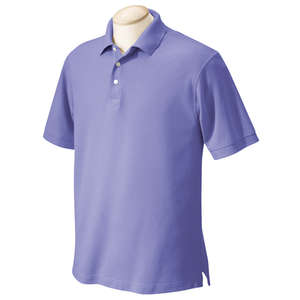 Chestnut Hill Mens Performance Plus Polo - Dark/Color Purple, Grape