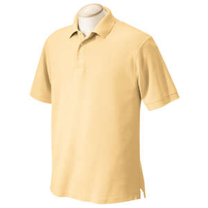 Chestnut Hill Mens Performance Plus Polo - Dark/Color Yellow, Maize