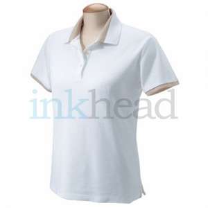 Chestnut Hill Womens Performance Plus Pique Colorblock Polo - Dark/All 
