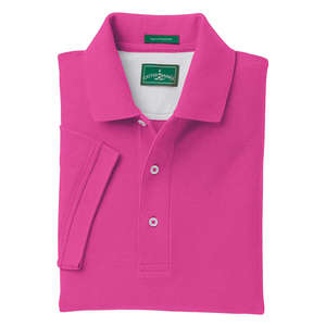 Outer Banks Mens Egyptian Diamond Knit Pique Sport Shirt - Dark/All Boysenberry
