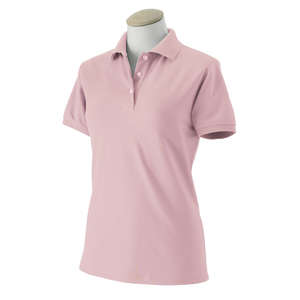 Izod Womens Short Sleeve Silk Wash Pique - Dark/Color Pink, Fresh