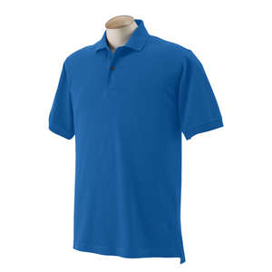 Izod Mens Short Sleeve Silk Wash Pique - Dark/Color Blue, Sailor