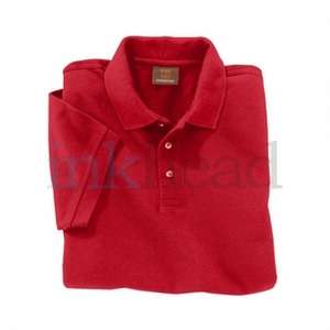 Harriton Mens Short Sleeve 6 oz. Pique Polo Shirt