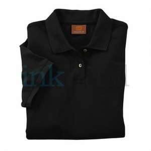 Harriton Womens Short Sleeve Pique 6 oz. Polo Shirt