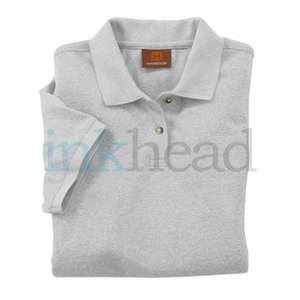 Harriton Womens Short Sleeve Pique 6 oz. Polo Shirt