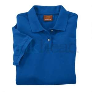 Harriton Womens Short Sleeve Pique 6 oz. Polo Shirt