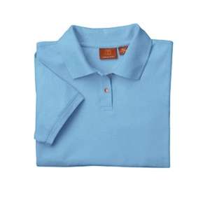 Harriton Womens Short Sleeve Pique 6 oz. Polo Shirt