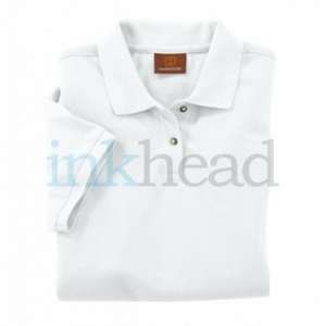Harriton Womens Short Sleeve Pique 6 oz. Polo Shirt