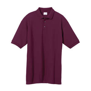 Anvil Cotton Pique Sport Shirt - Dark/Color Maroon