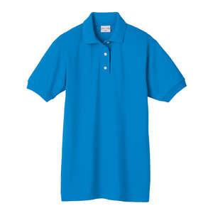 Anvil Womens Cotton Pique Sport Shirt - Dark/Color Blue, Bimini