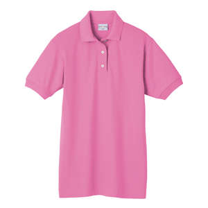 Anvil Womens Cotton Pique Sport Shirt - Dark/Color Azalea