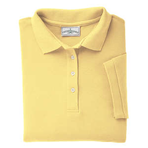 Outer Banks Womens Cotton Pique Polo - Dark/All Butter