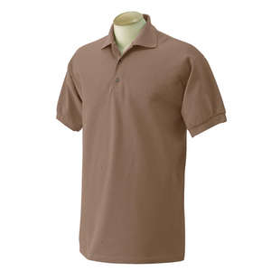 Gildan Cotton Pique Sport Shirt - Dark/Color Chestnut