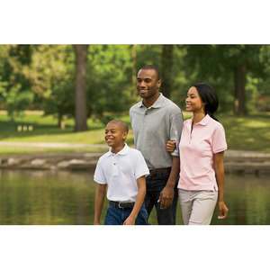 Jerzees Cotton Pique Sport Shirt - Dark/Color