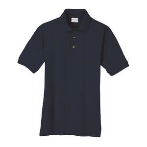 Anvil Cotton Deluxe Sport Shirt - Dark/Color Blue, Navy