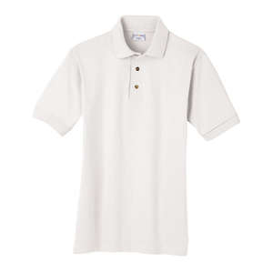 Anvil Cotton Deluxe Sport Shirt - White/Neutral