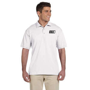 Custom Promotional Gildan 100% Cotton Sport Shirt - White/Neutral