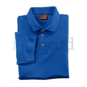 Harriton Short Sleeve Interlock Polo - Dark/Color